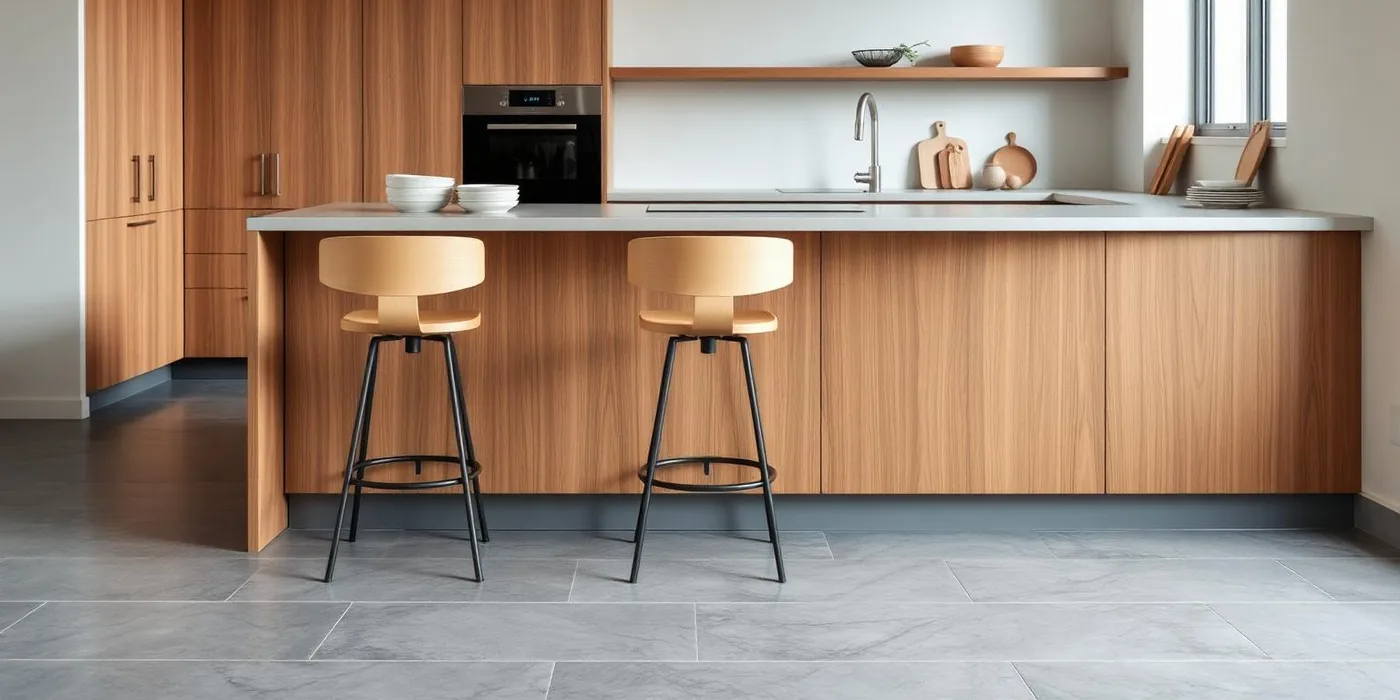 Modern kitchen remodeled with careful craftsmanship